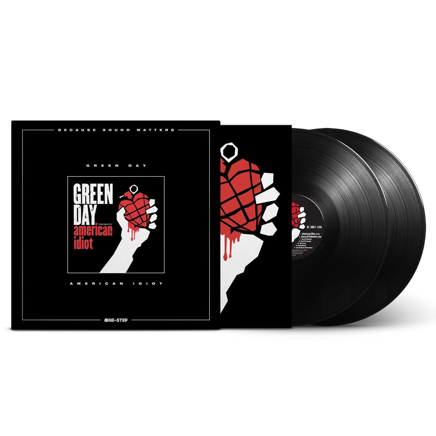 Green Day- American Idiot (20th Anniversary One-Step Edition) (D2C/Indie Exclusive) - VINYL