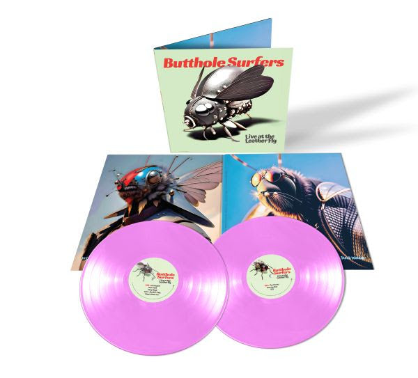Butthole Surfers- Live at the Leather Fly (Pink Opaque Vinyl) - VINYL