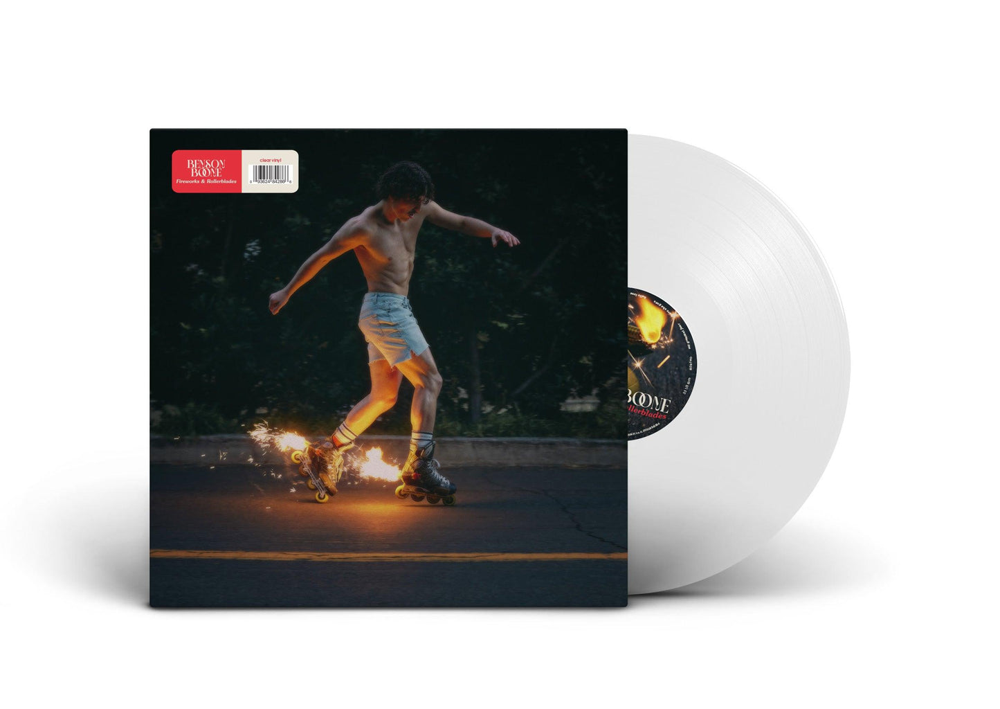 Benson Boone- Fireworks & Rollerblades (Clear Vinyl) - VINYL