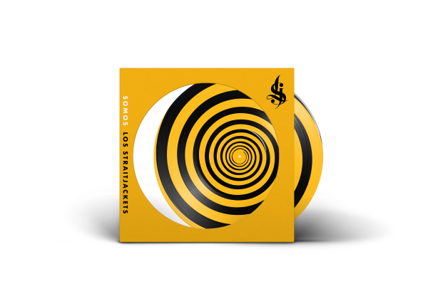 Los Straitjackets- Somos Los Straitjackets (Indie Exclusive Hypnowheel Pic Disc) - VINYL