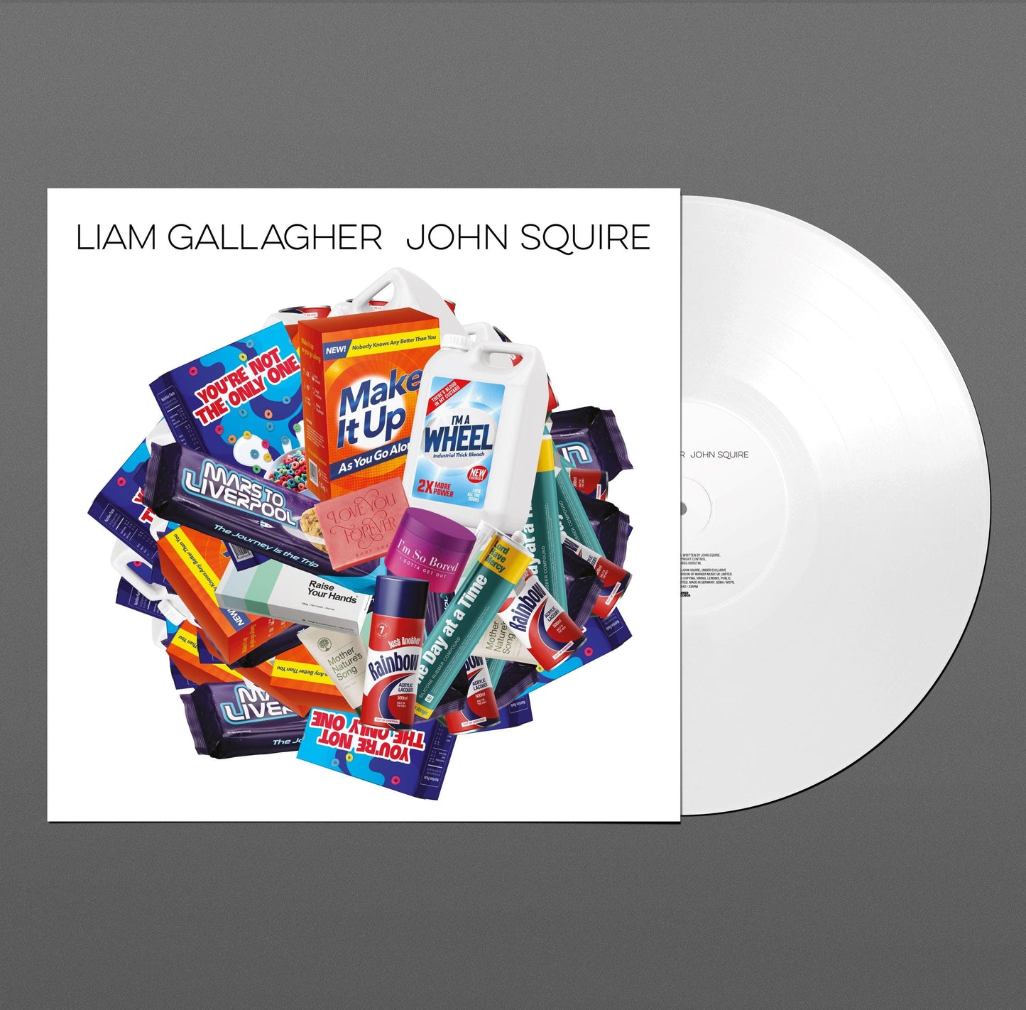 Liam Gallagher & John Squire- Liam Gallagher & John Squire (Indie Exclusive Vinyl) - VINYL