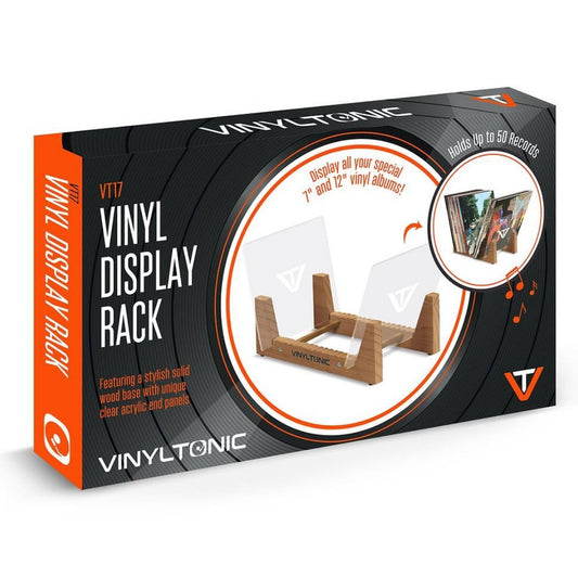 Vinyl Tonic - Teak Display Rack