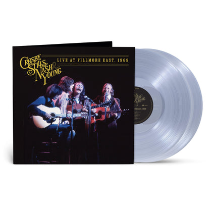 Crosby Stills Nash & Young- Live At Fillmore East, 1969 (Silver Vinyl) - VINYL
