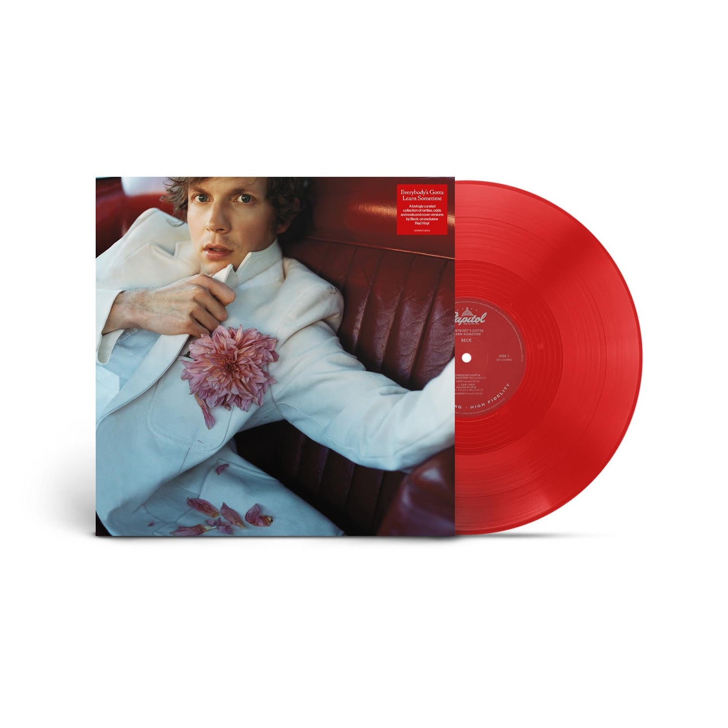 Beck- Everybody's Gotta Learn Sometime (Red Vinyl) - VINYL