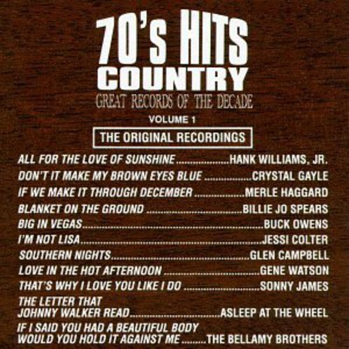 Various Artists: 70's Country Hits 1 / Various  \ CD