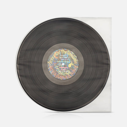 12” Round Bottom Record Inner Sleeves – 40 Micron Premium Frosted Plastic