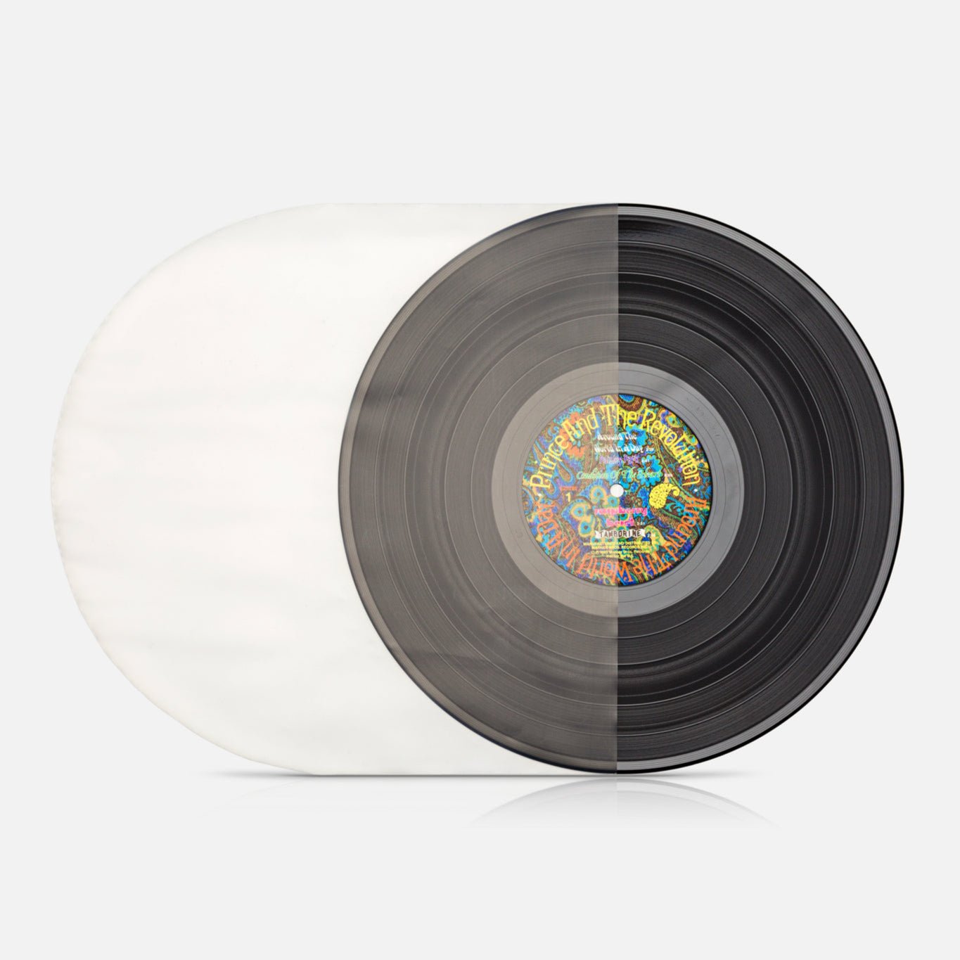 12” Round Bottom Record Inner Sleeves – 40 Micron Premium Frosted Plastic