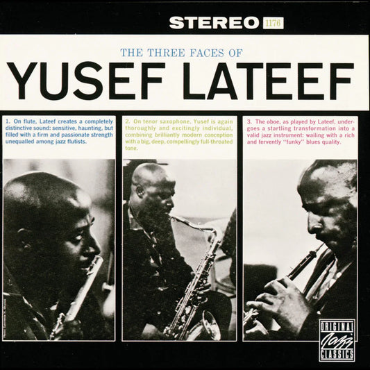 Yusef Lateef- The Three Faces of Yusef Lateef (VMP Pressing) - VINYL