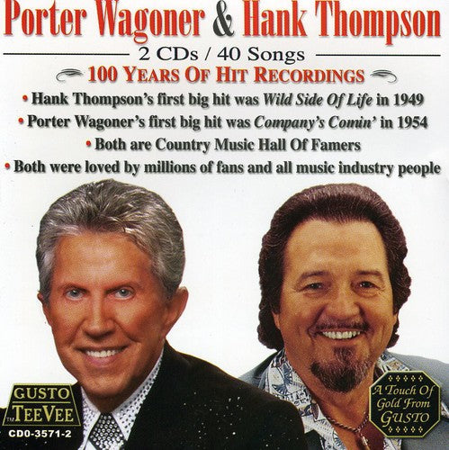 Porter Wagoner: 100 Years of Hit Recordings  \ CD