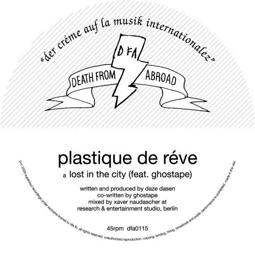 Plastique de R ve- Lost In The City - VINYL