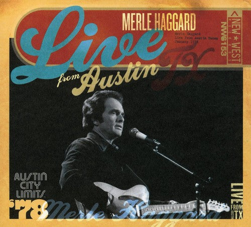 Merle Haggard: Live From Austin, Tx  \ CD