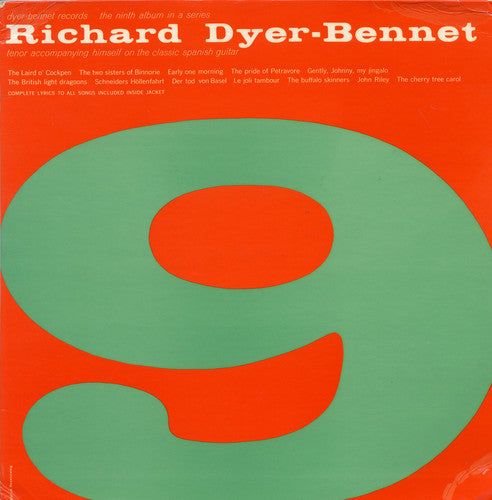Richard Dyer-Bennett: Vol. 9  \ CD