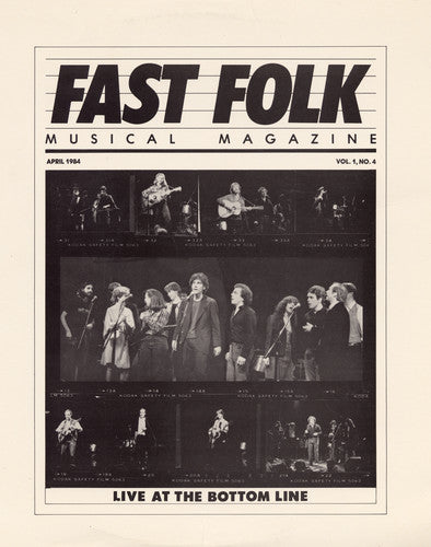 Various Artists: Fast Folk Musical Magazine (4) Live at 1 / Various  \ CD