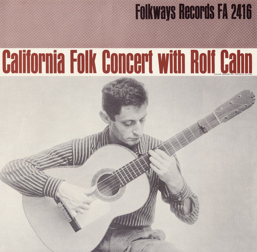 Rolf Cahn: California Concert with Rolf Cahn  \ CD