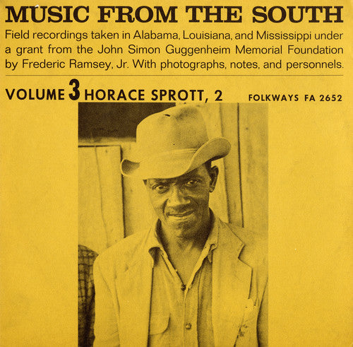 Horace Sprott: Music from the South Vol. 3: Horace Sprott 2  \ CD