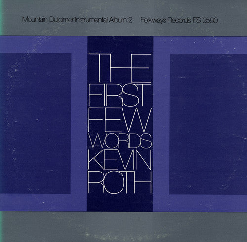 Kevin Roth: First Few Words: Mountain Dulcimer 2  \ CD