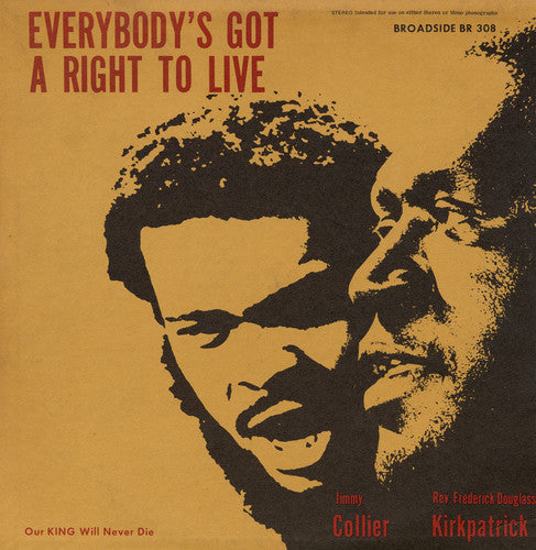 Frederick Douglass Kirkpatrick: Everybody's Got a Right to Live  \ CD