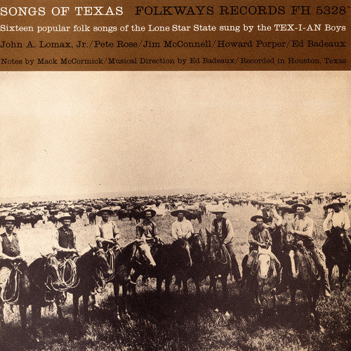 Tex-I-An Boys: Songs of Texas  \ CD