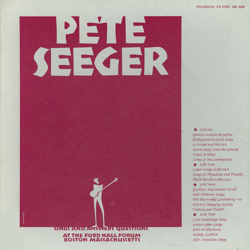 Pete Seeger: Pete Seeger Sings and Answers Questions  \ CD