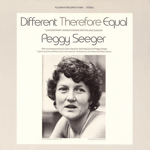 Peggy Seeger: Different Therefore Equal  \ CD