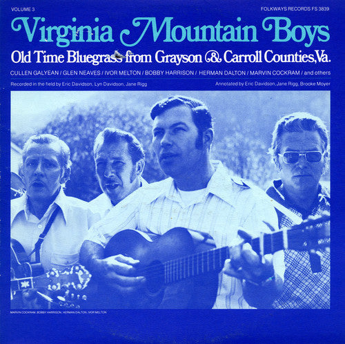 Virginia Mountain Boys: Virginia Mountain Boys: Old Time Bluegrass from  \ CD