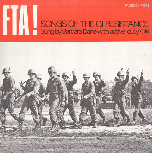Barbara Dane: Fta! Songs of the Gi Resistance  \ CD
