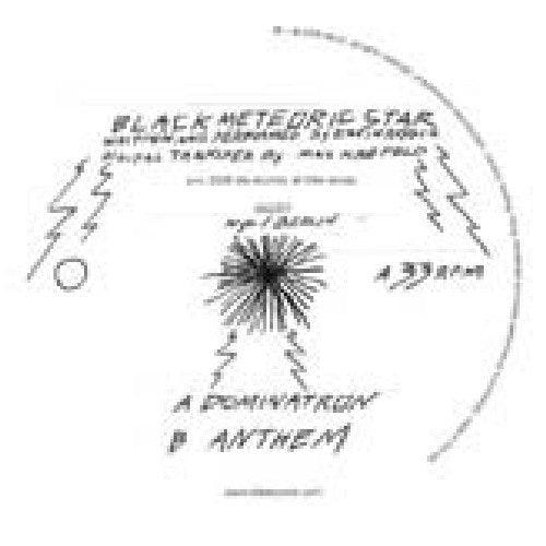 Black Meteoric Star- Dominatron - VINYL