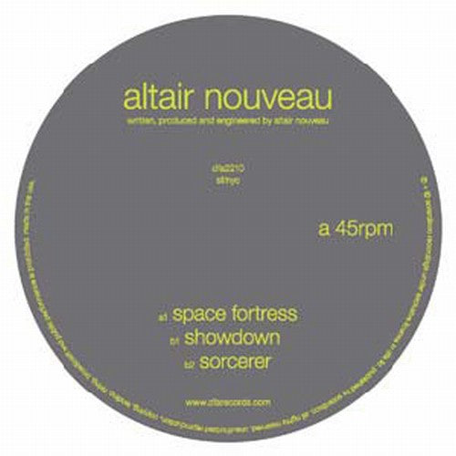 Altair Nouveau- Space Fortress - VINYL