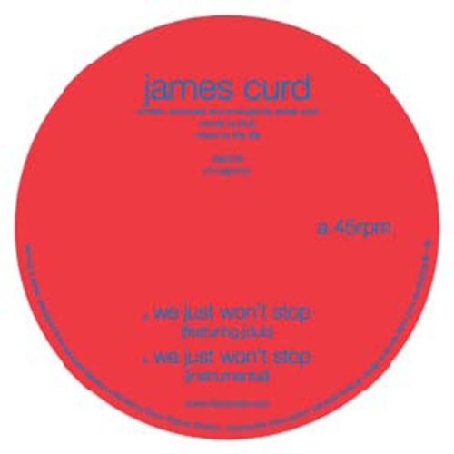 James Curd- We Just Won't Stop - VINYL