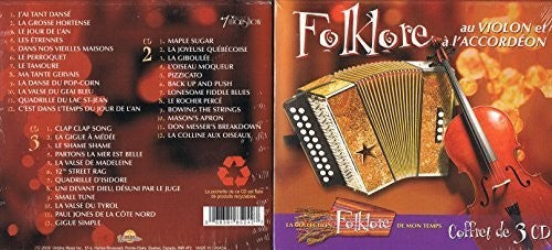 Folklore De Mon Temp: Folklore Tout en Violon Et Acc  \ CD