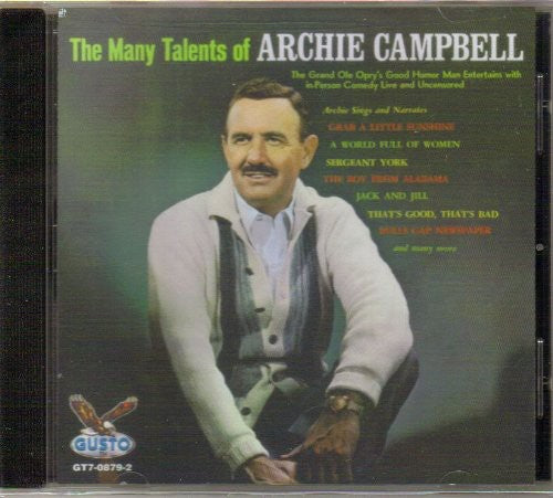 Archie Campbell: Many Talents of  \ CD