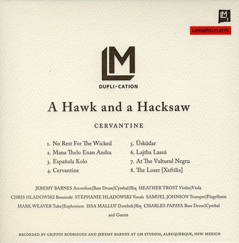 A Hawk and a Hacksaw: Cervantine  \ CD