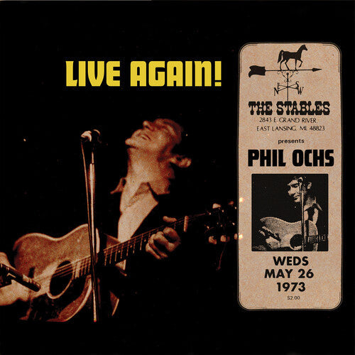 Phil Ochs: Live Again  \ CD