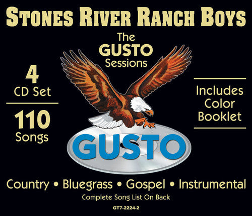 Stones River Ranch Boys: Gusto Sessions  \ CD