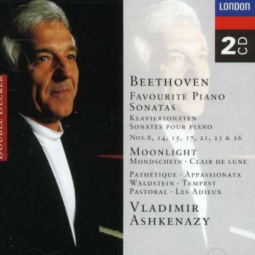 Vladimir Ashkenazy: Moonlight & Pathetique Piano Sonatas  \ CD