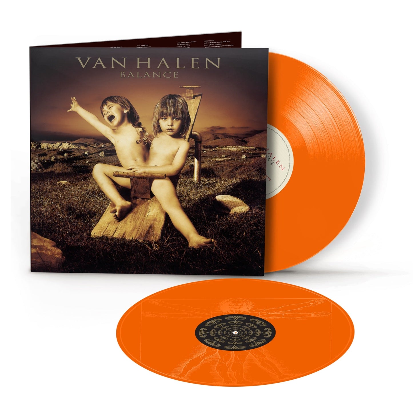 Van Halen- Balance (Expanded Edition) (Indie Exclusive Orange Vinyl) (DAMAGED) - VINYL