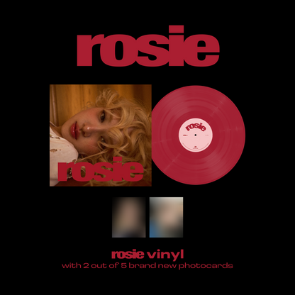 ROSÉ- Rosie (Red Vinyl + 2 of 5 Photocards) - VINYL