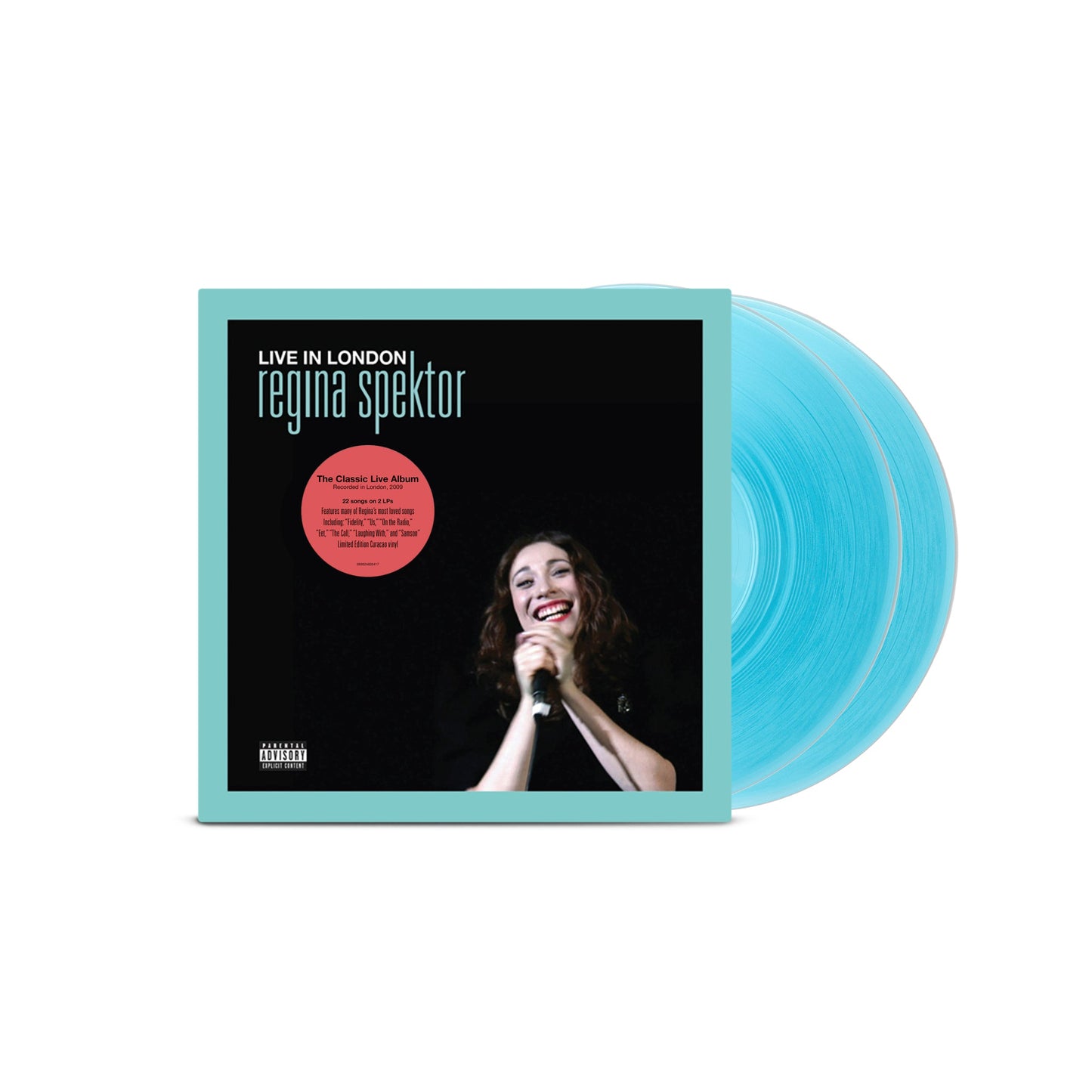 Regina Spektor- Live In London (Curacao Blue Vinyl) - VINYL