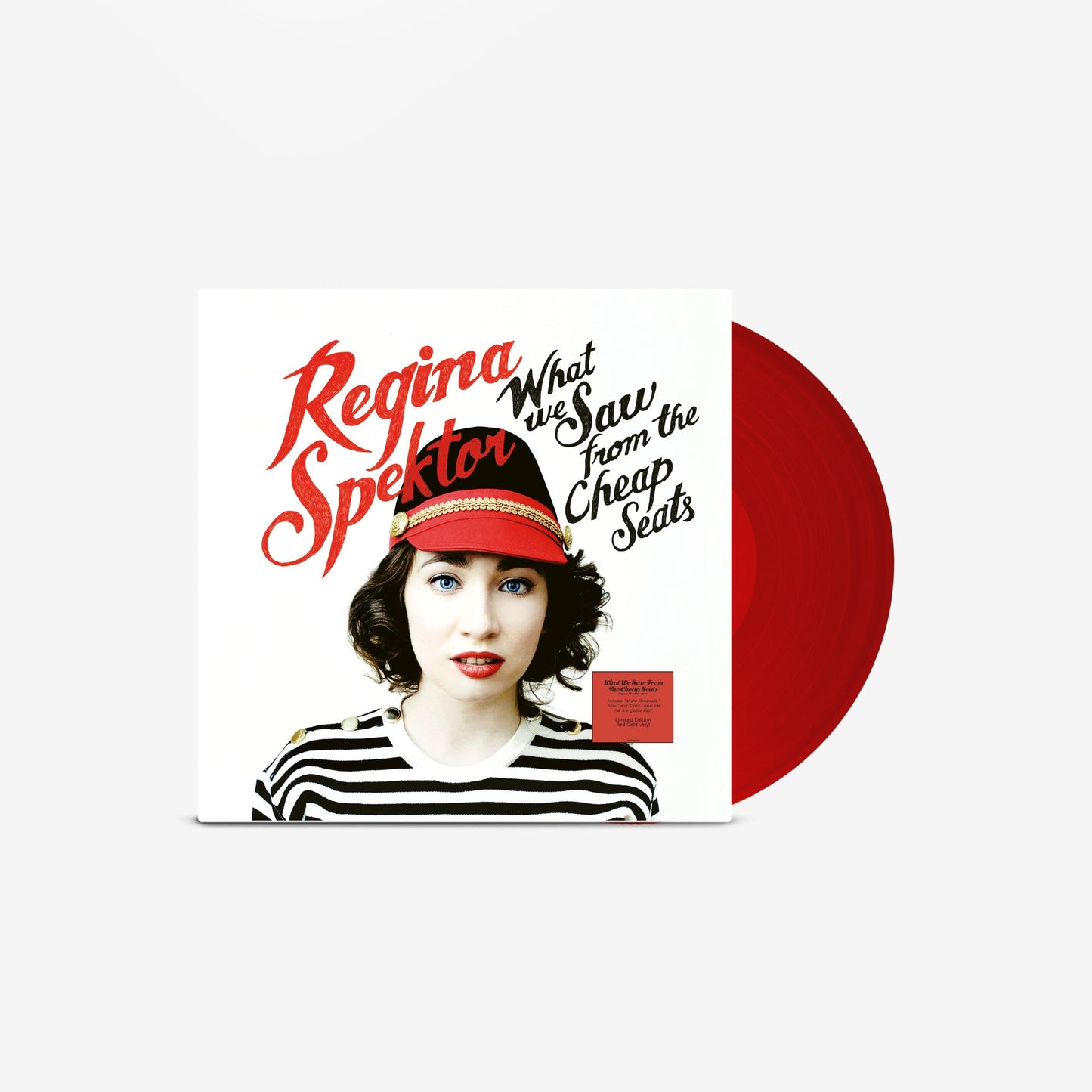 Regina Spektor- What We Saw From The Cheap Seats (Translucent Red Vinyl) - VINYL