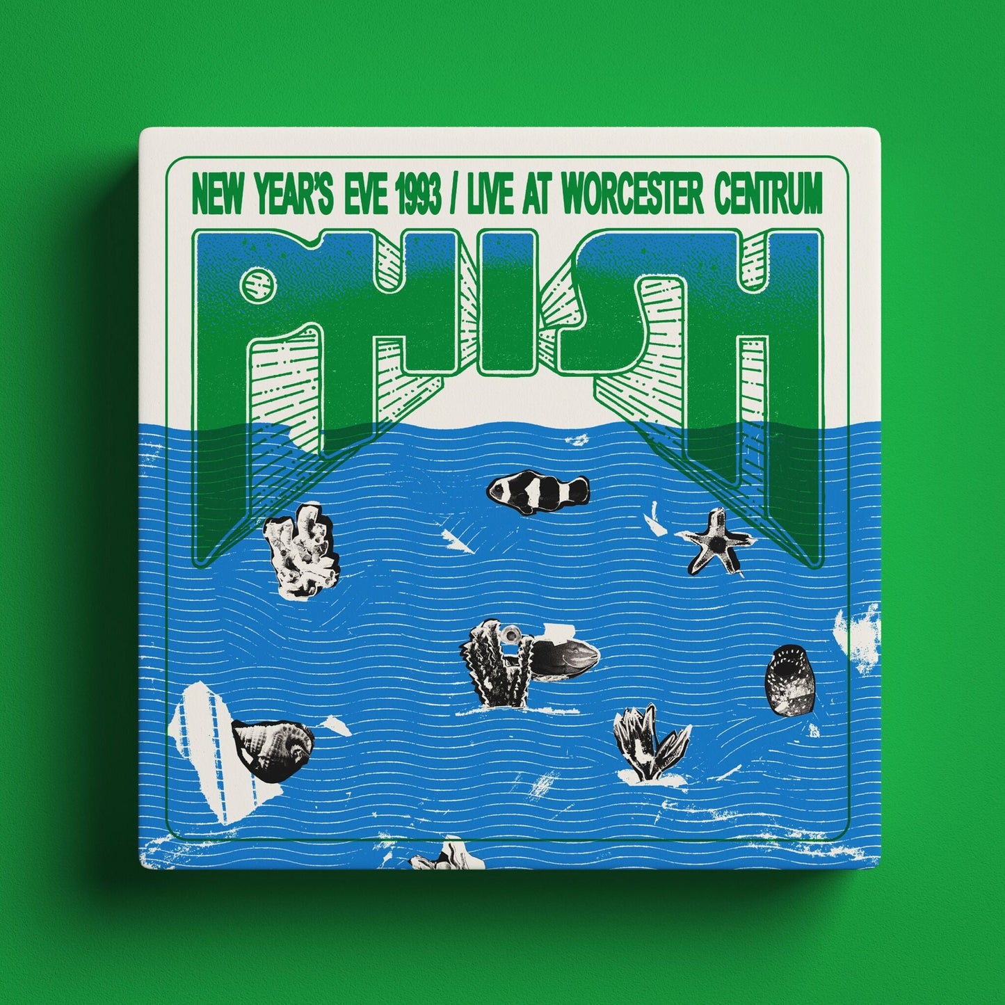 Phish- New Year's Eve 1993, Live At Worcester Centrum (5LP Seaweed + Water Vinyl) - VINYL