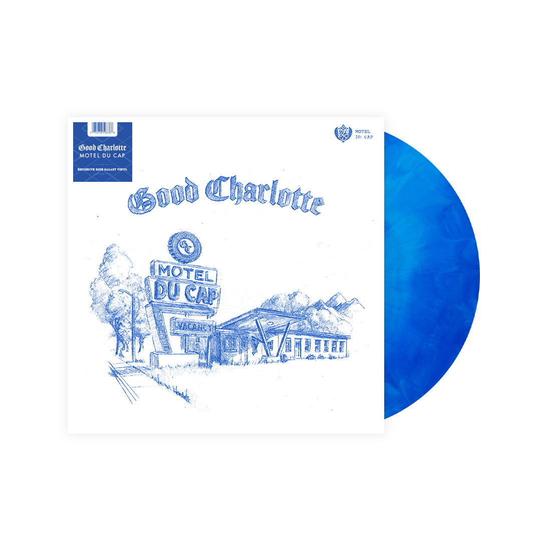 Good Charlotte- Motel Du Cap (Indie Exclusive Blue Galaxy Vinyl) - VINYL