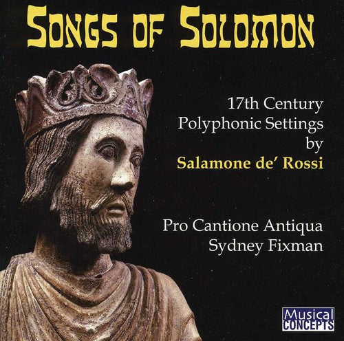 Sidney Fixman: Songs of Solomon  \ CD