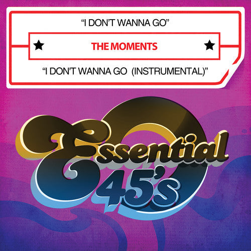 The Moments: I Don't Wanna Go - CD SINGLE