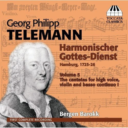 G.P. Telemann: Harmonischer Gottes-Dienst / Six Cantatas 5  \ CD