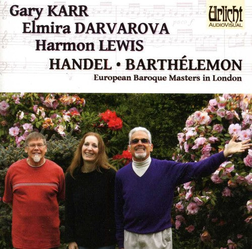 Harmon Lewis: European Baroque Masters in London  \ CD