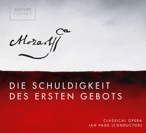W.a. Mozart: Die Schuldigkeit Des Ersten Gebots  \ CD