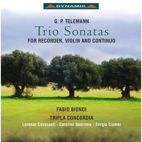 Tripla Concordia: Trio Sonatas for Recorder Violin & Continuo  \ CD