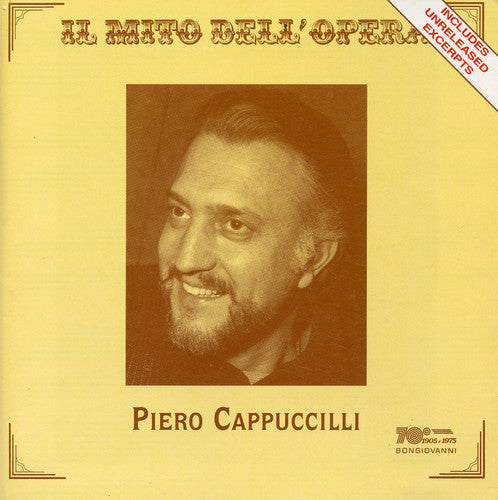 Piero Capuccili: Sings Arias  \ CD