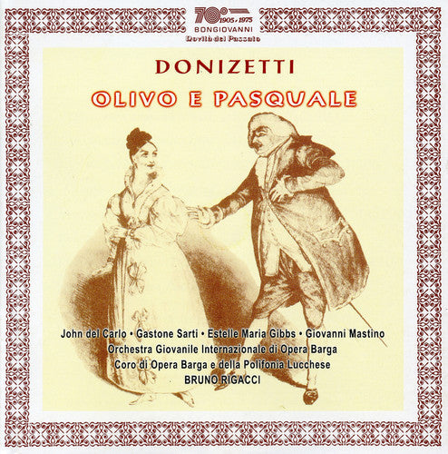 Gaetano Donizetti: Olivo E Pasquale  \ CD