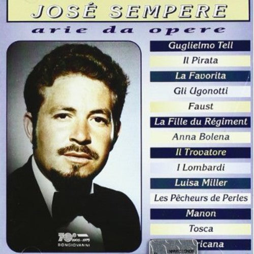 Sempere / Rossini / Verdi / Fores / Estevez: Jose Sempere  \ CD